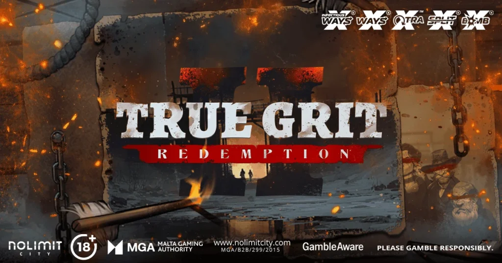True Grit Redemption 2 official Nolimit City wide slot artwork