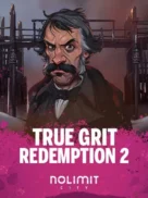 True Grit Redemption 2 official Nolimit City slot cover artwork