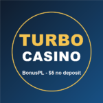 Turbo Casino logo with BonusPL no deposit bonus text