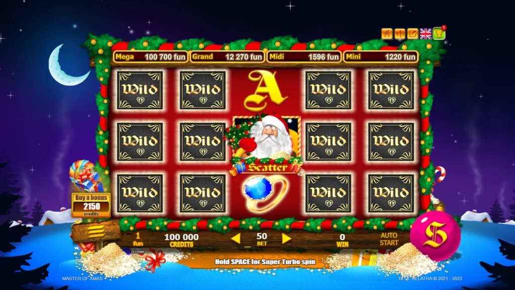 X-Mas Gifts official Belatra gameplay image showing the game presentation
